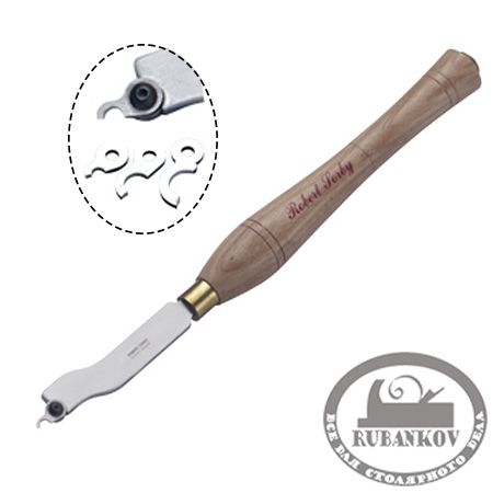 Резец токарный Robert Sorby Captive Ring Tool Set + 4 насадки