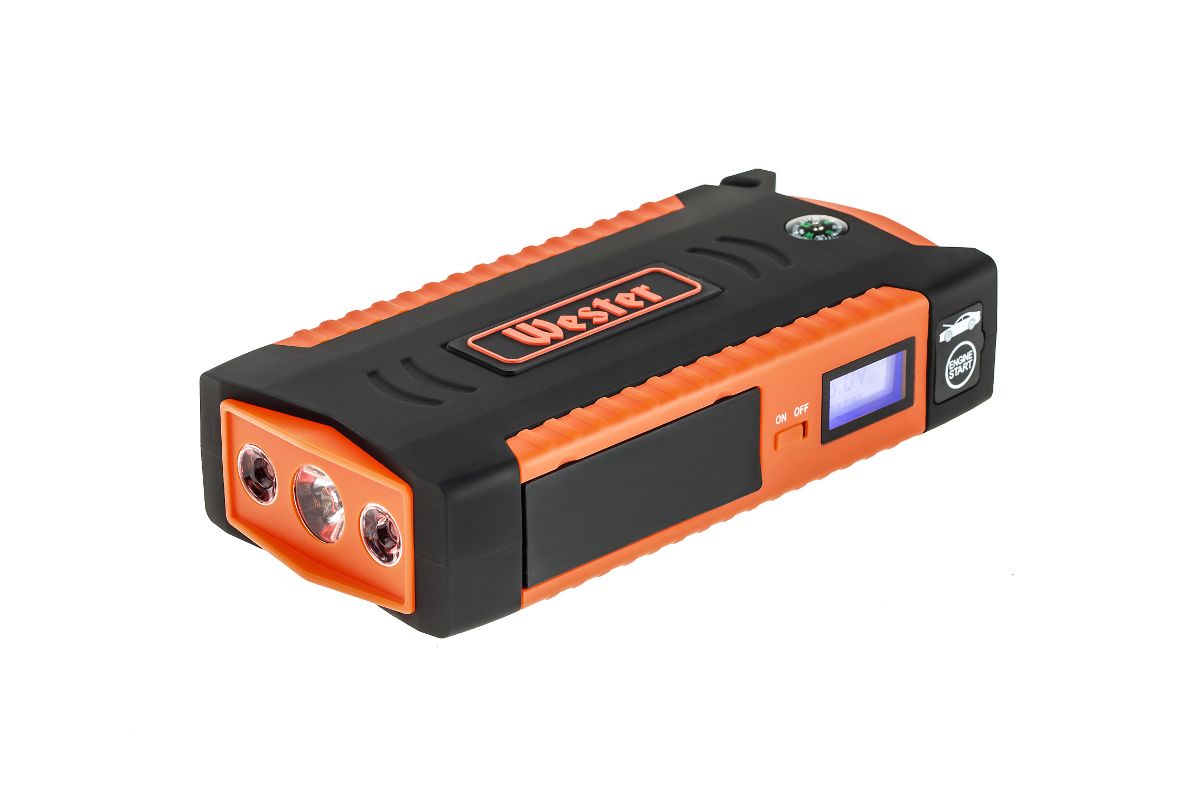 Устройство пусковое м/ф WESTER Zeus 600  16000mAh, ток пуск./пик.: 300А/600А    