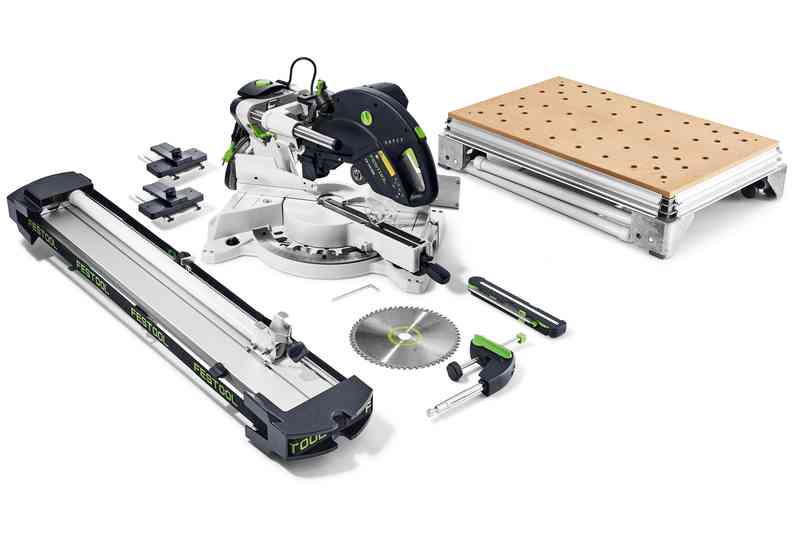 Торцовочная пила с протяжкой KAPEX KS 120 REB-Set-MFT