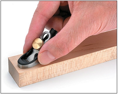 Рубанок Veritas Detail Palm Plane, 38мм/10мм/плоский