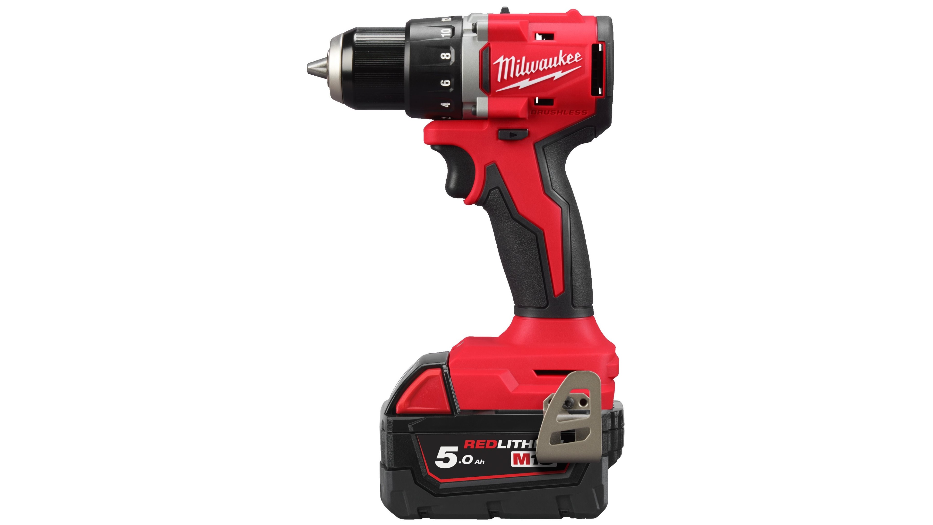 Аккумуляторная компактная дрель-шуруповерт Milwaukee M18 BLDDRC-502C