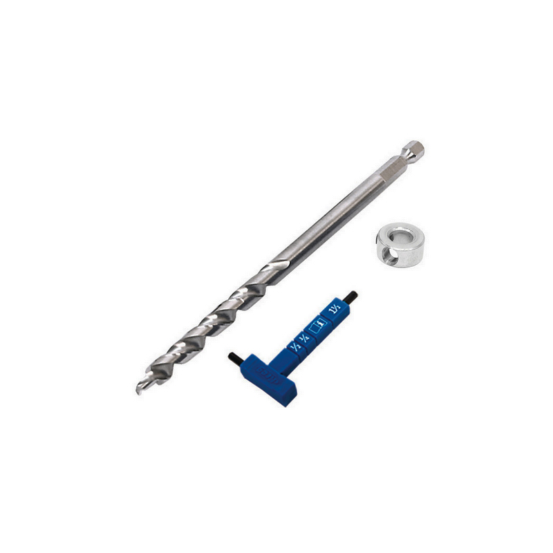 Сверло Micro-Pocket со стопорным кольцом и ключом для Kreg Pocket-Hole Jig 520 и 720 KPHA540