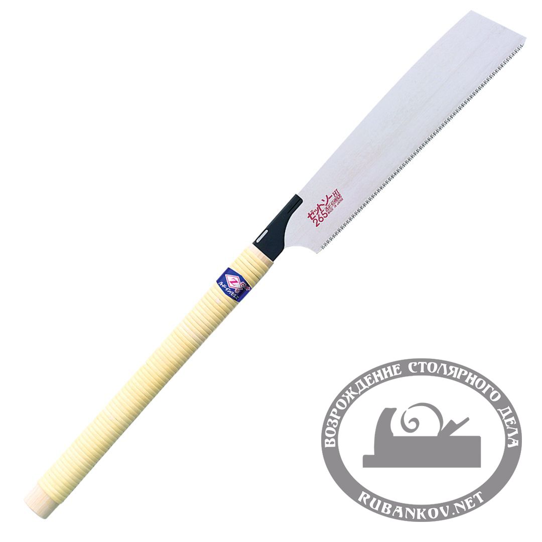 Пила Z-Saw Kataba Cross H-265, 265мм, 14tpi, 0.6мм, деревянная рукоять