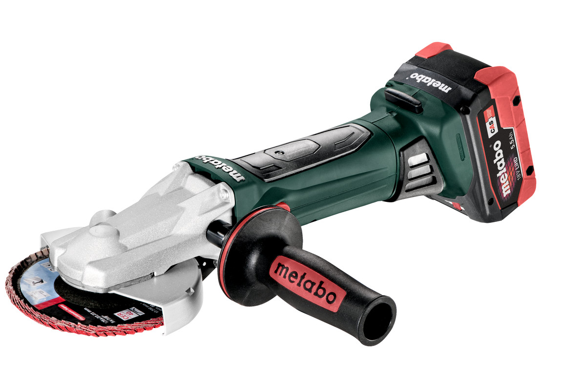 WF 18 LTX 125 Quick (601306660) Аккумуляторная угловая шлифовальная машина с плоским редуктором 