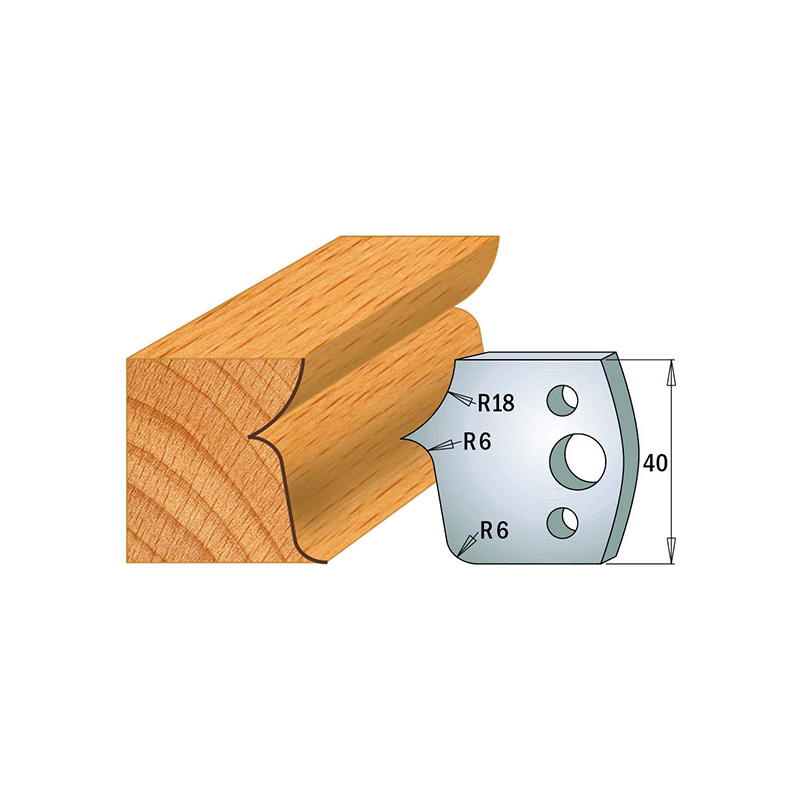 Комплект из 2-х ножей 40x4 SP CMT 690.046