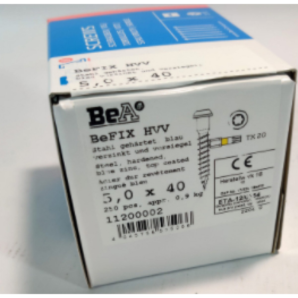 Саморез для перфокрепежа BeA BeFIX 5,0х40 TX20 (250 шт)