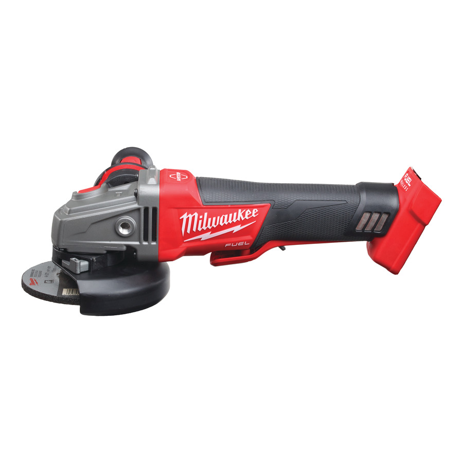 УГЛОШЛИФОВАЛЬНАЯ МАШИНА M18 FUEL™ 125 ММ С ЛОПАТОЧНЫМ ВЫКЛЮЧАТЕЛЕМ M18 CAG125XPD-0X