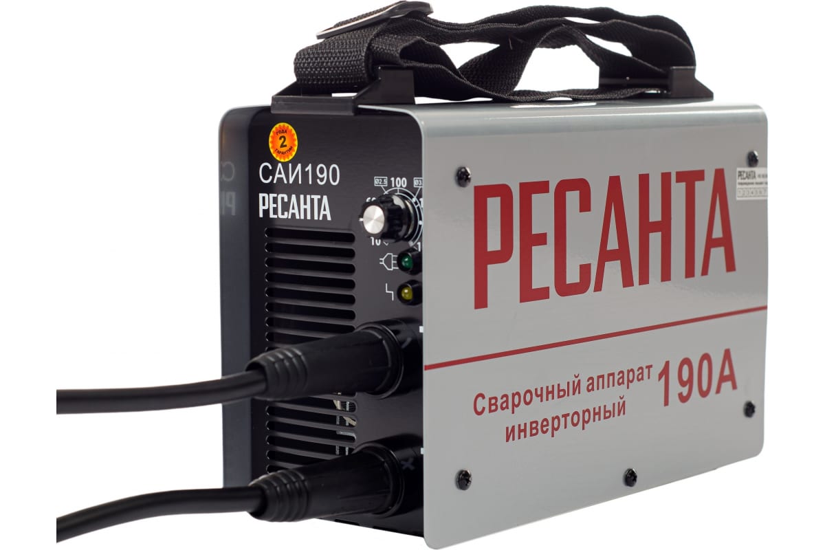 Инверторный сварочный аппарат Ресанта САИ 190