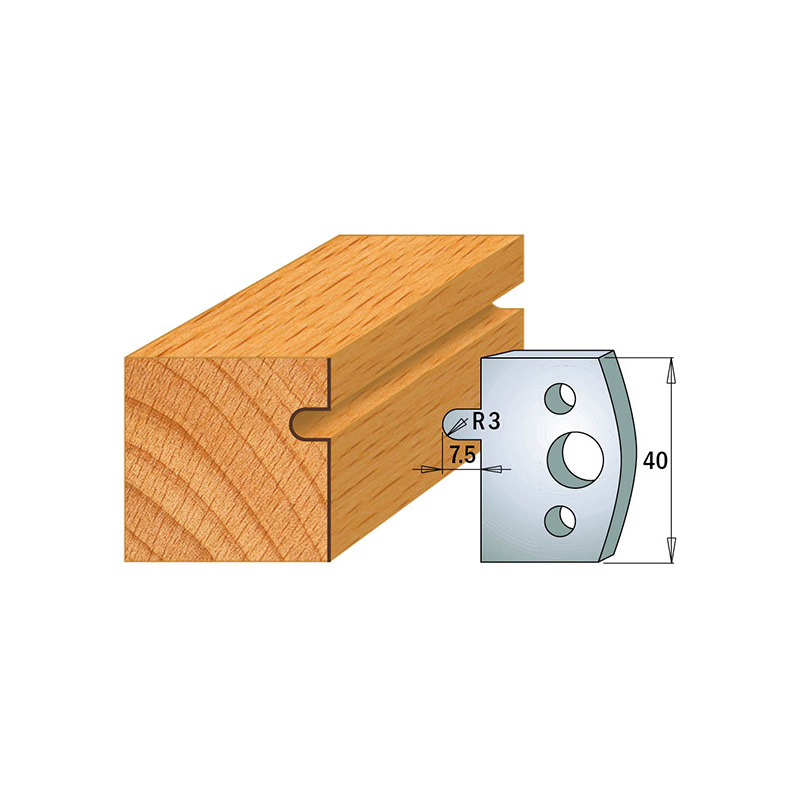 Комплект из 2-х ножей 40x4 SP CMT 690.010