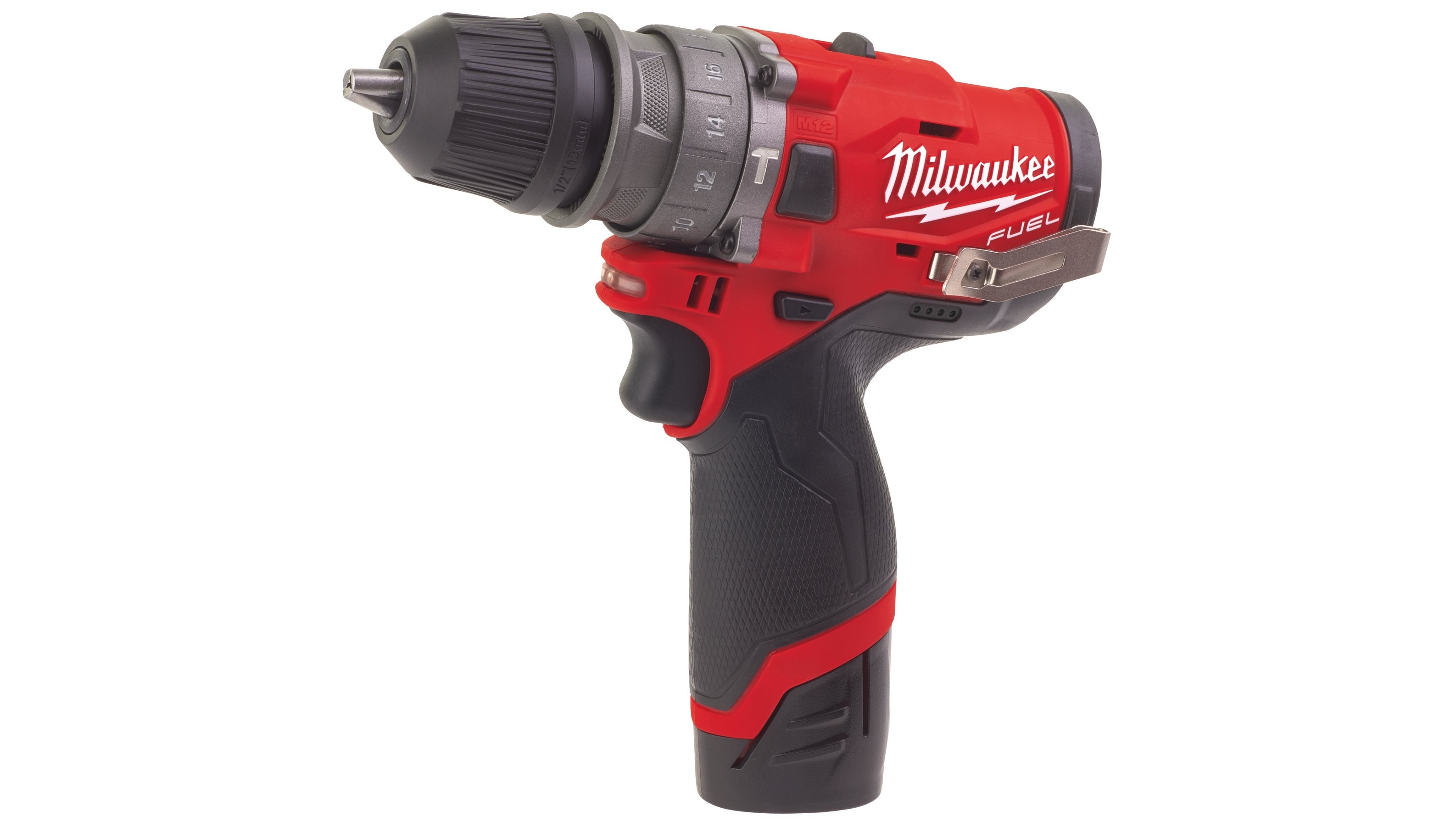 Аккумуляторная ударная дрель шуруповерт со сменным патроном Milwaukee M12 FPDX-202X