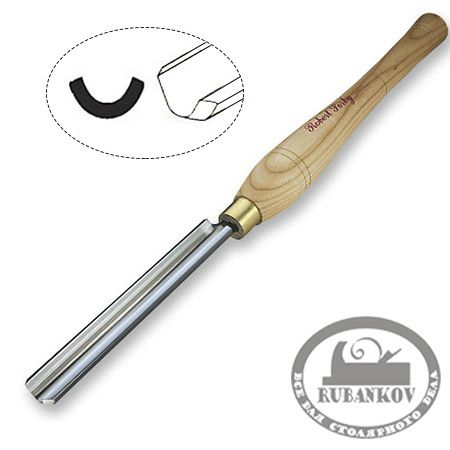 Резец токарный Robert Sorby HSS Spindle Roughing Gouge, 19мм (3/4'), длина 482мм