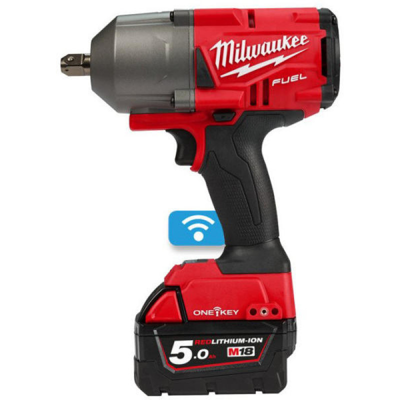 Аккумуляторный импульсный гайковерт Milwaukee M18 FUEL ONEFHIWP12-502X ONE-KEY