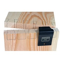 Шаблон угловой Veritas Dovetail Saddle Marker, 14° (1:4), для тонких материалов