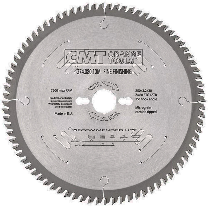 Диск пильный 300x30x3,2/2,2 15° 1FTG+4ATB Z=100 CMT 274.100.12M