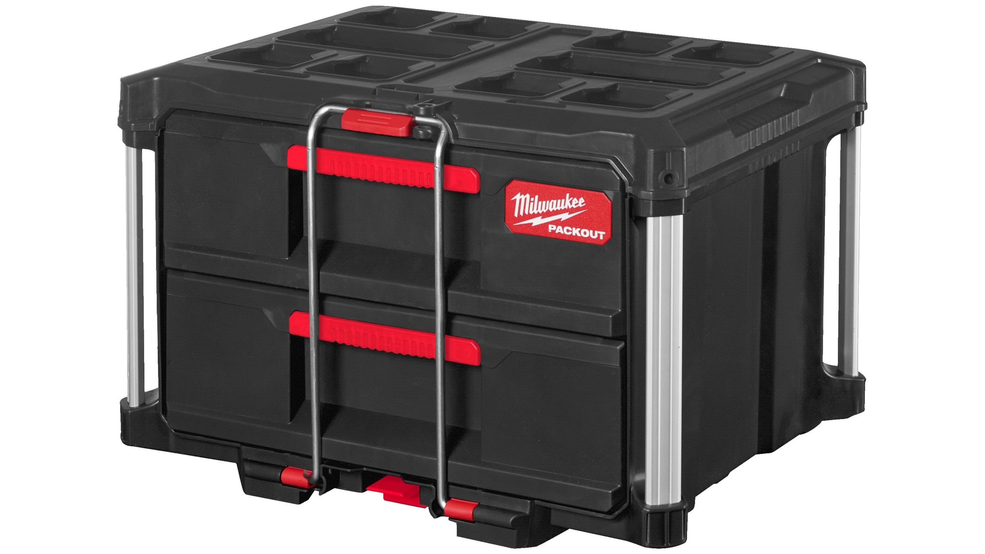 Ящик Milwaukee PACKOUT с 2-мя выдвижными отсеками