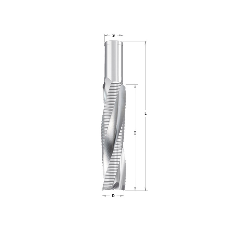 Фреза спиральная монолитная 40x165x235 Z=3R S=30 RH CMT 195.400.51