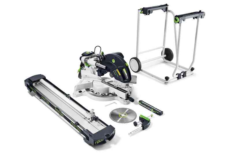Торцовочная пила с протяжкой KAPEX KS 120 REB-Set-UG