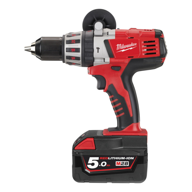 Аккумуляторная ударная дрель - шуруповерт Milwaukee М28 HD28 PD-502Х
