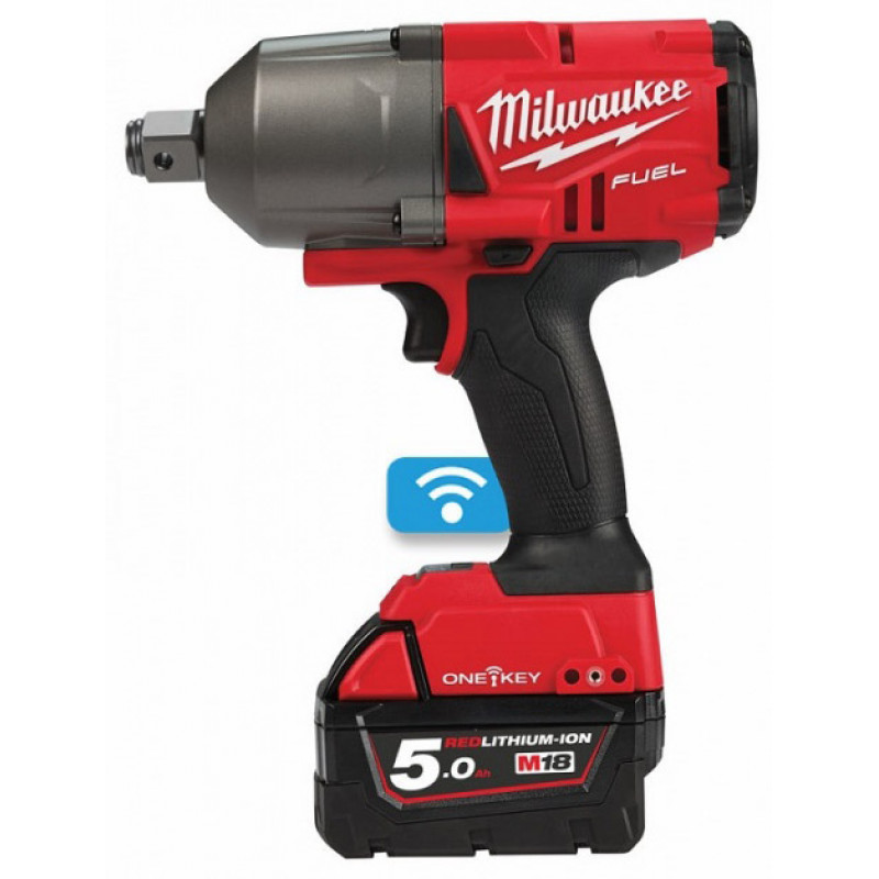 Аккумуляторный импульсный гайковерт Milwaukee M18 FUEL ONEFHIWF34-502X ONE-KEY