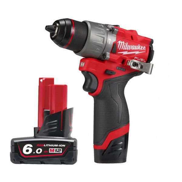 Аккумуляторная ударная дрель-шуруповерт Milwaukee M12 FUEL FPD2-621X