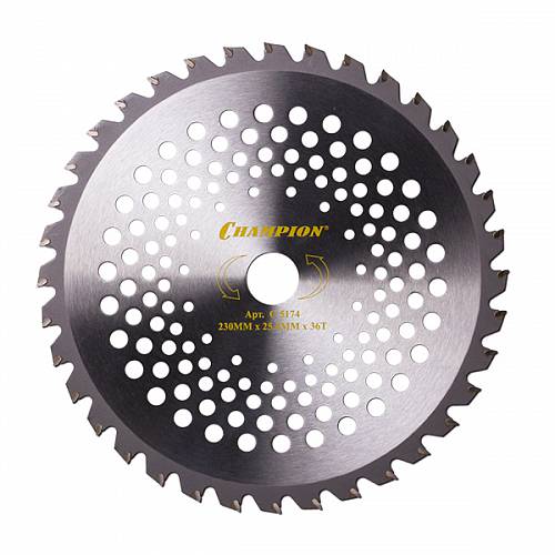 Нож с зубцами из твердого сплава Dragon 36/230/25,4 (SRM-2305SI,SRM-2655SI) Champion C5174 - Championtool