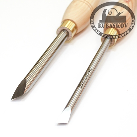 Резец токарный Robert Sorby HSS Round Skew Chisel, 6мм (1/4')