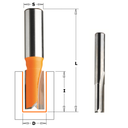 Фреза концевая CMT пазовая D=6,4 I=19,0 S=1/4 L=50,8  811.064.11