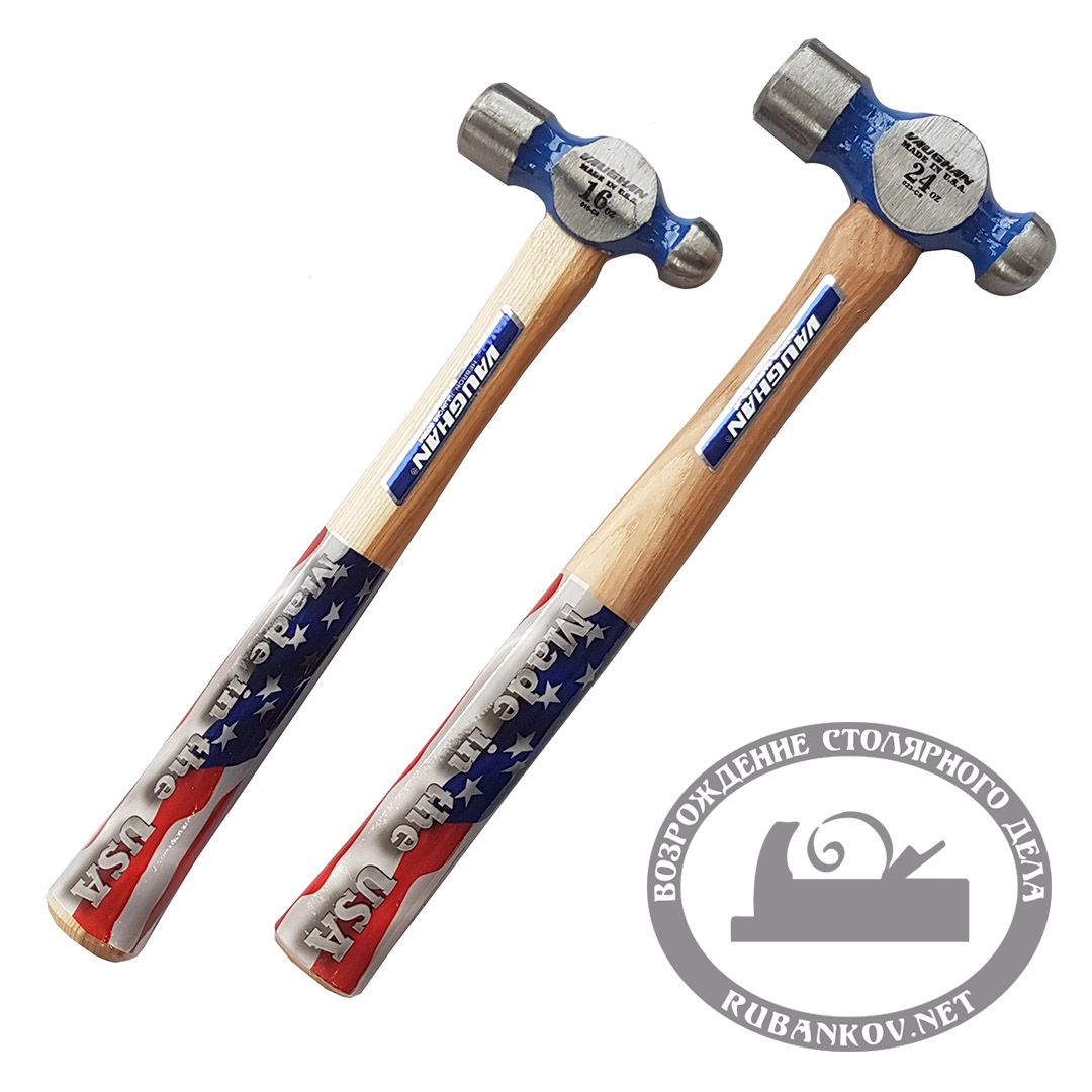 Молоток Vaughan жестянщицкий TC224, 680гр (24oz), 380мм, деревянная рукоять