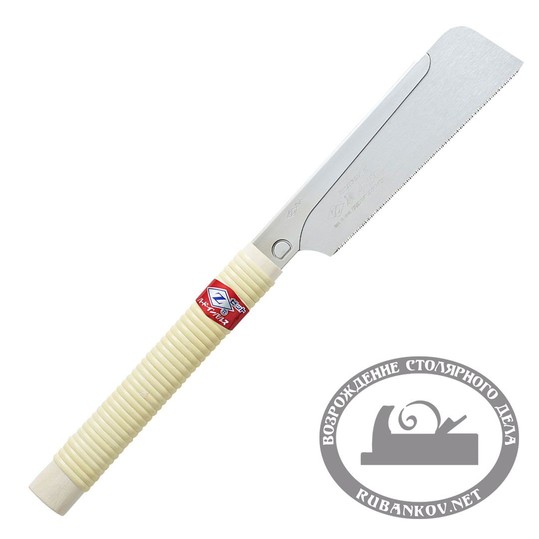 Пила обушковая Z-Saw Dozuki Hardwood, 150мм, 21tpi, 0.3мм, деревянная рукоять