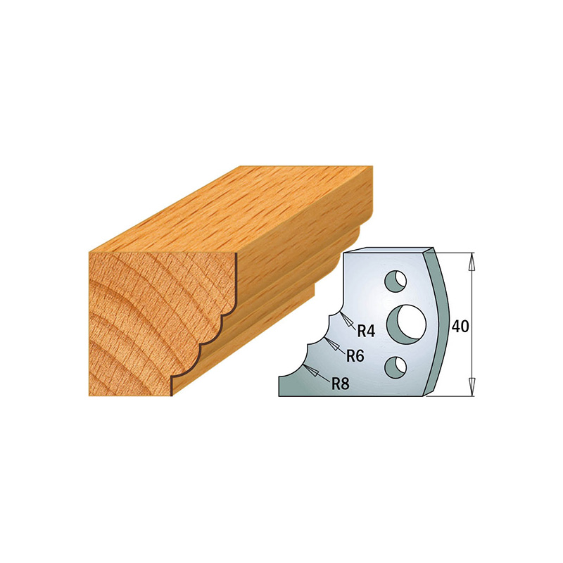 Комплект из 2-х ножей 40x4 SP CMT 690.132