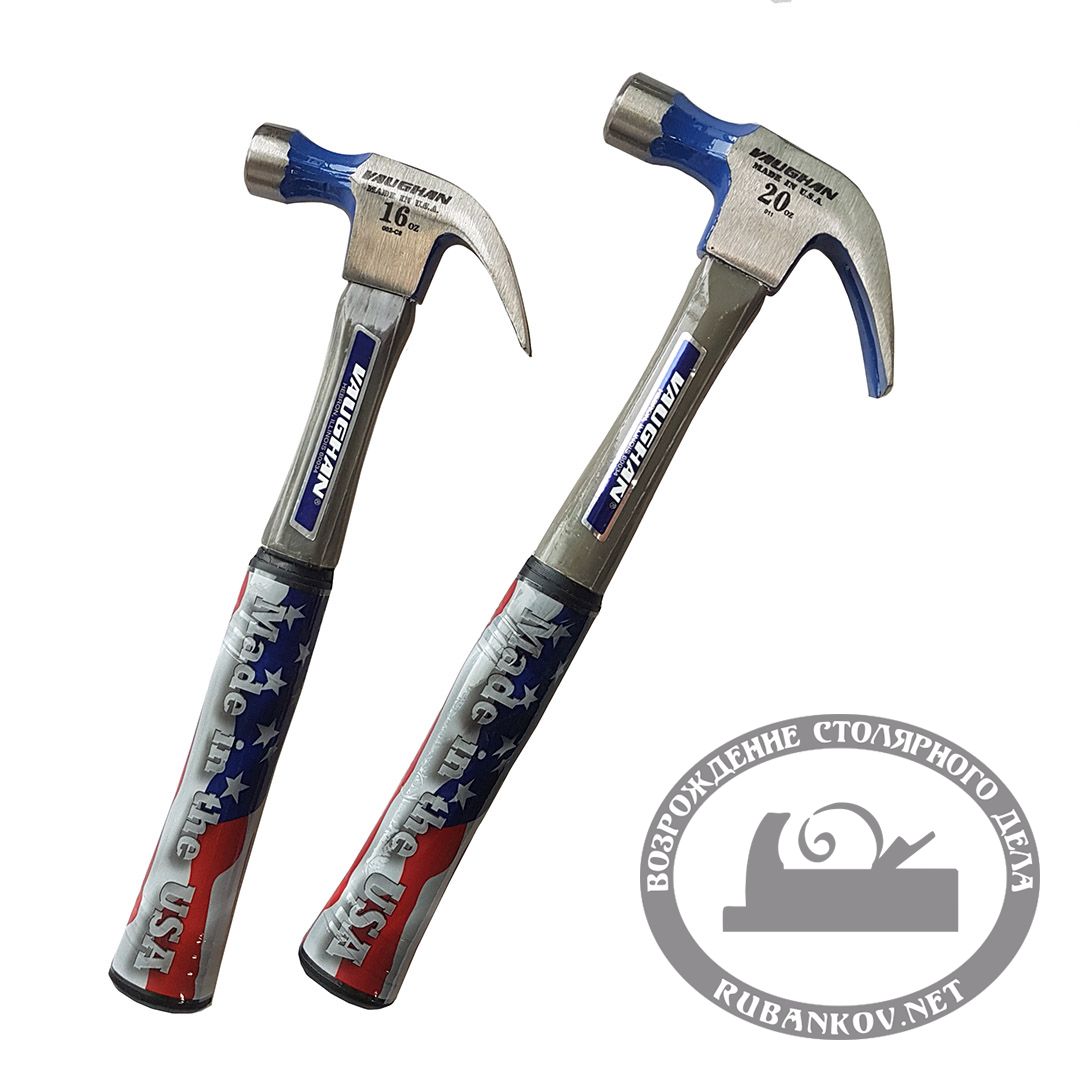 Молоток Vaughan плотницкий FS20, 567rр (20oz), 355мм, резиновая рукоять