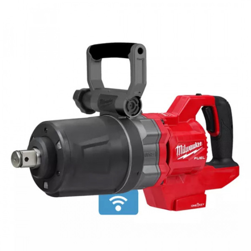 Аккумуляторный высокомоментный ударный гайковёрт Milwaukee 1'' с D-образной рукояткой M18 ONEFHIWF1DS-0C FUEL