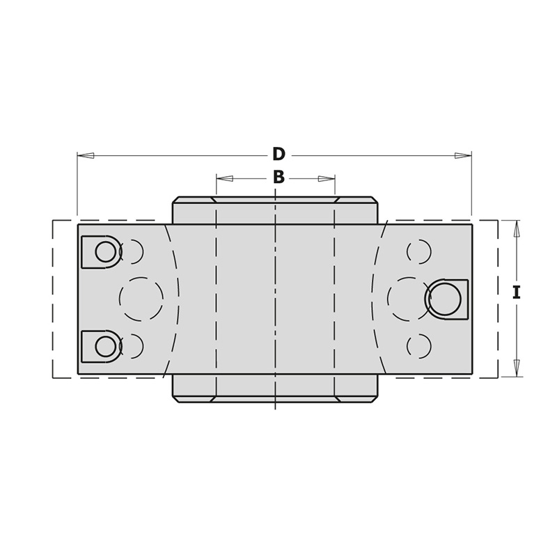 Фреза насадная F=32 D=100 (алюм.) смен.ножи HSS (кейс) CMT Y692.100.32