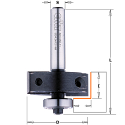 Фреза четвертная (нижн. подш.), смен.ножи HM Z2 S=8 D=34,9x12 RH CMT 660.350.11