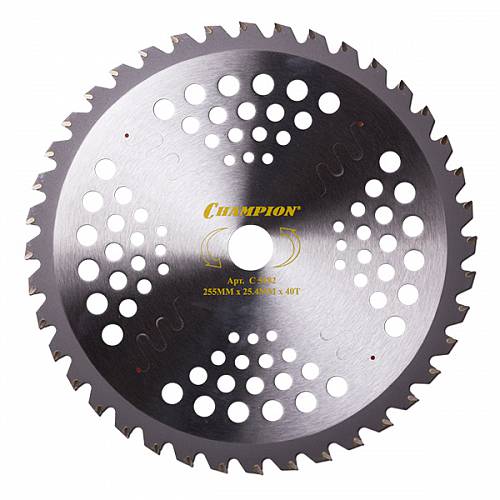 Нож с зубцами из твердого сплава Ninja 40/255/25,4 (SRM-330ES/SRM-350ES,4605) Champion C5182 - Championtool