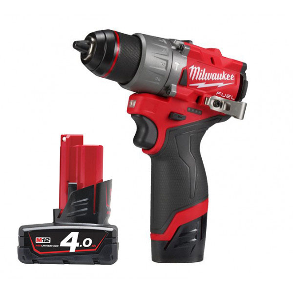 Аккумуляторная ударная дрель-шуруповерт Milwaukee M12 FUEL FPD2-421X