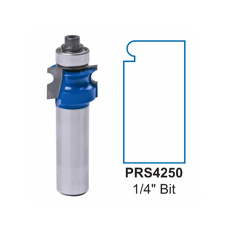 Фреза твёрдосплавная профильная с подшипником Kreg PRS4250
