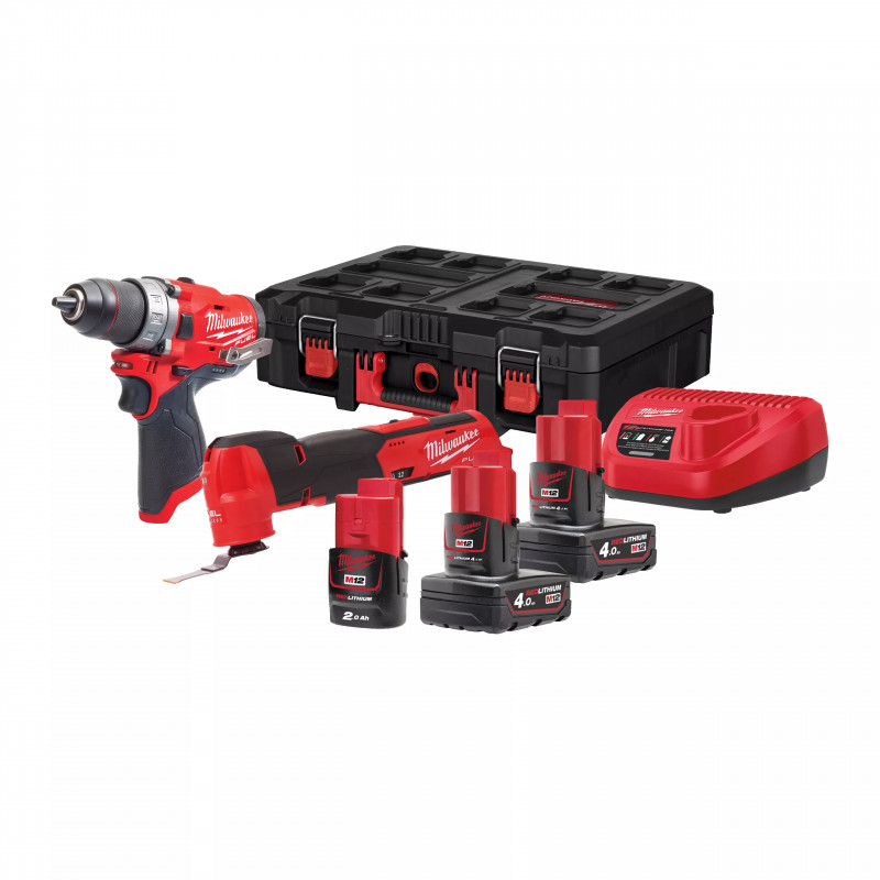 Набор инструментов Milwaukee M12 FPP2AX-423P