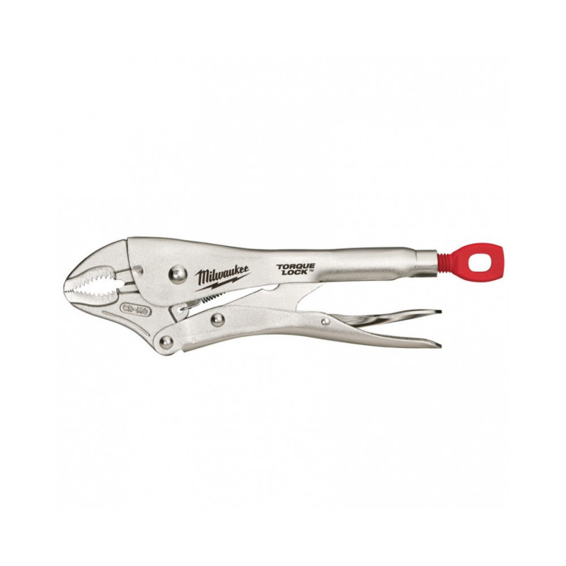 Зажим Milwaukee Torque Lock изогнутые губки 10 дюймов