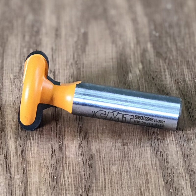 Фреза концевая CMT T-SLOT ROUTER BIT для Т-образного паза с радиусом R4,25 мм