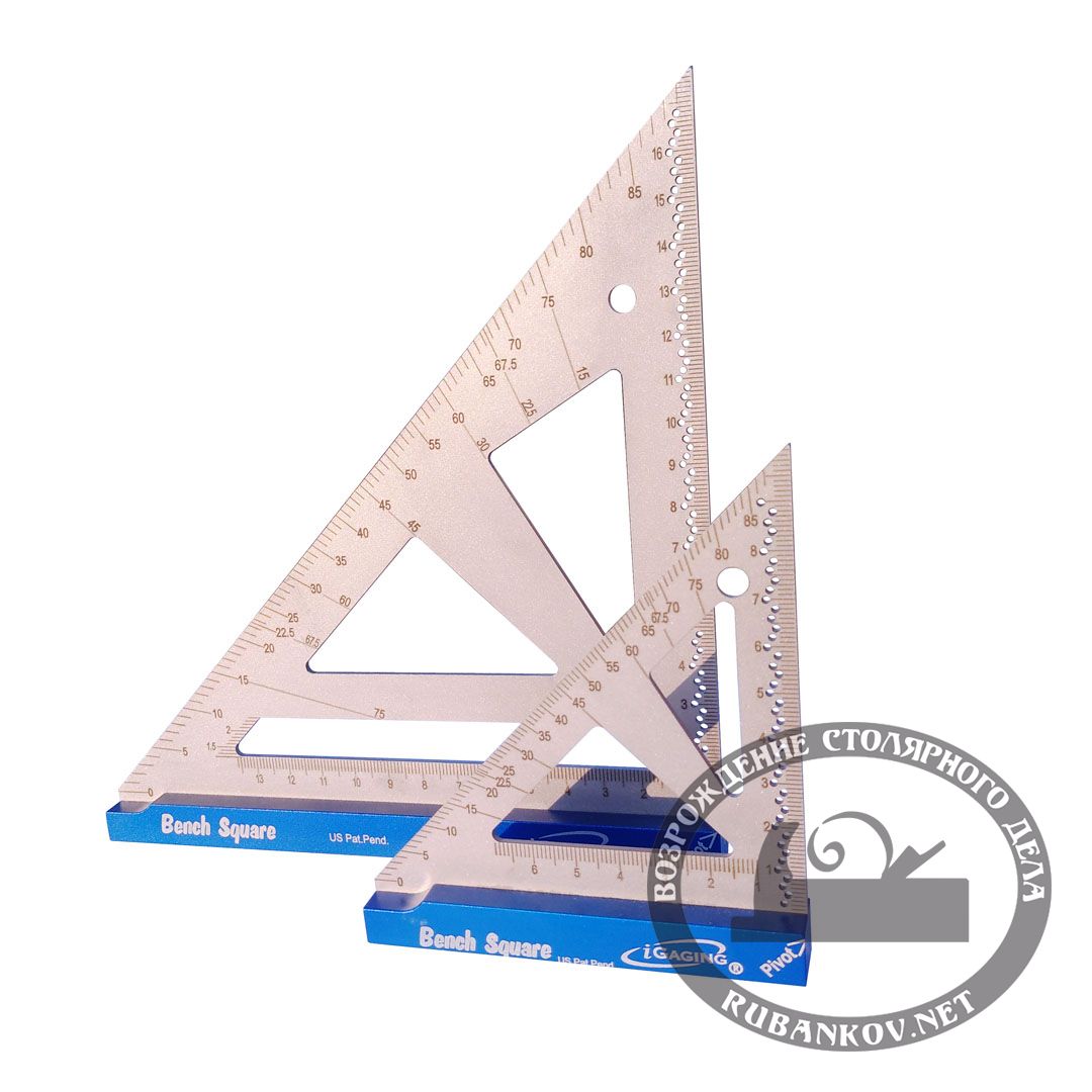 Угольник c подошвой IGaging Bench Square 175 мм (7')