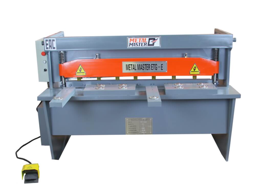 Электромеханическая гильотина Metal Master ETG 1330E Электромеханическая гильотина Metal Master ETG 1330E