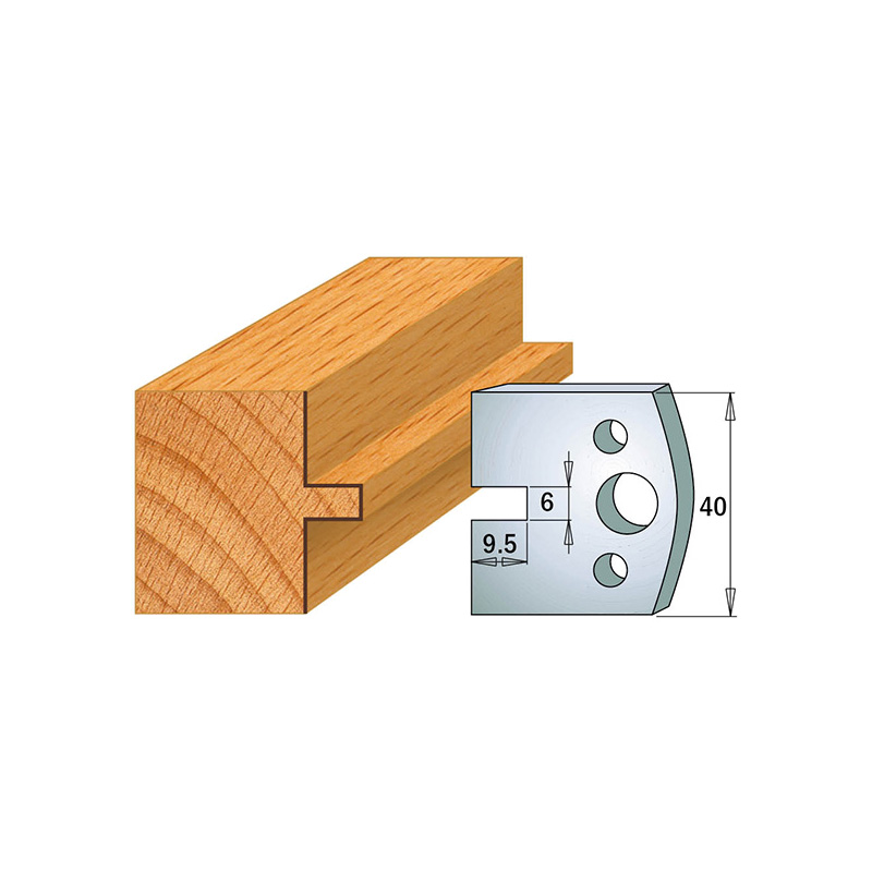 Комплект из 2-х ножей 40x4 SP CMT 690.017