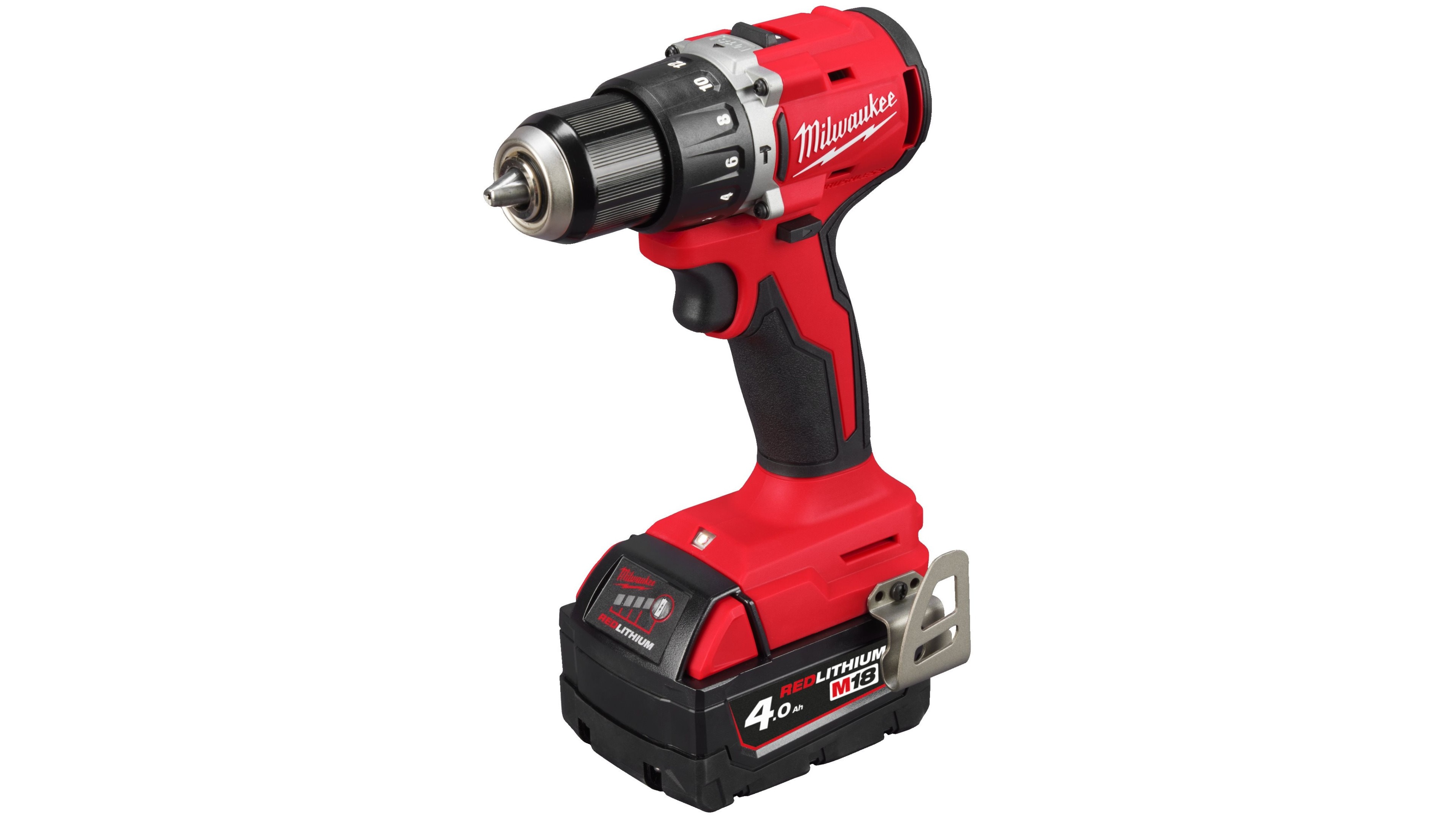Аккумуляторная ударная дрель-шуруповерт Milwaukee M18 BLPDRC-402C