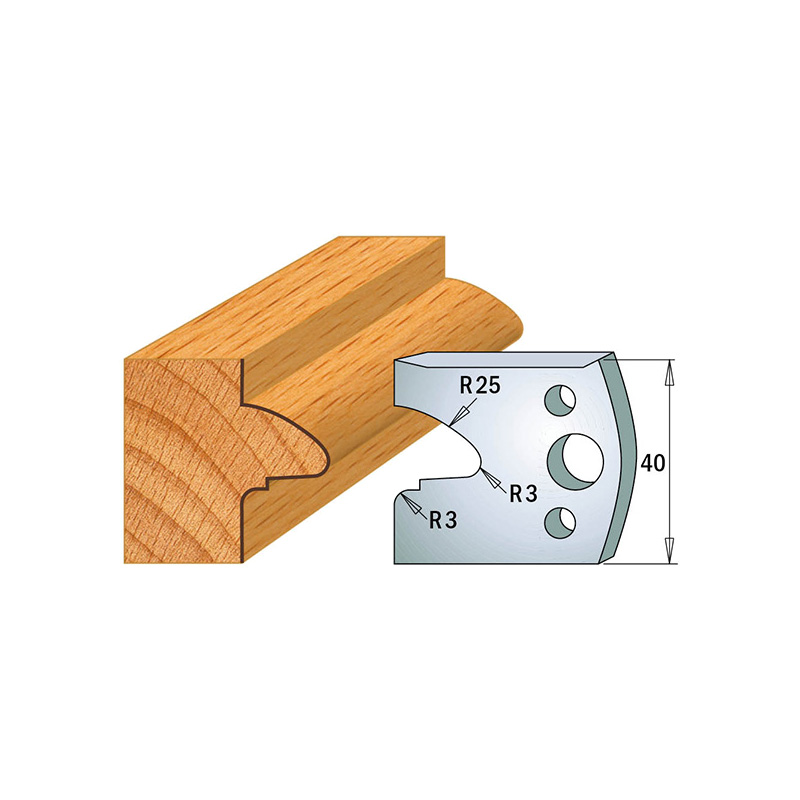 Комплект из 2-х ножей 40x4 SP CMT 690.078