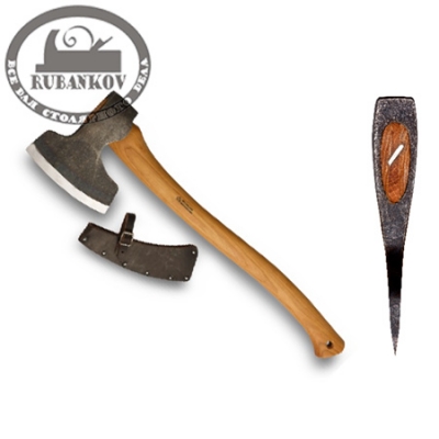 Топор Wetterlings Broad Axe, 490мм/185мм/2кг, короткое топорище