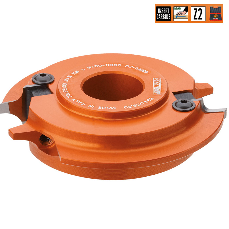 Фреза радиусная внутр. R=5/10 F=30 D=123 насадная (алюм.) смен.ножи HM (кейс) CMT 694.003.30