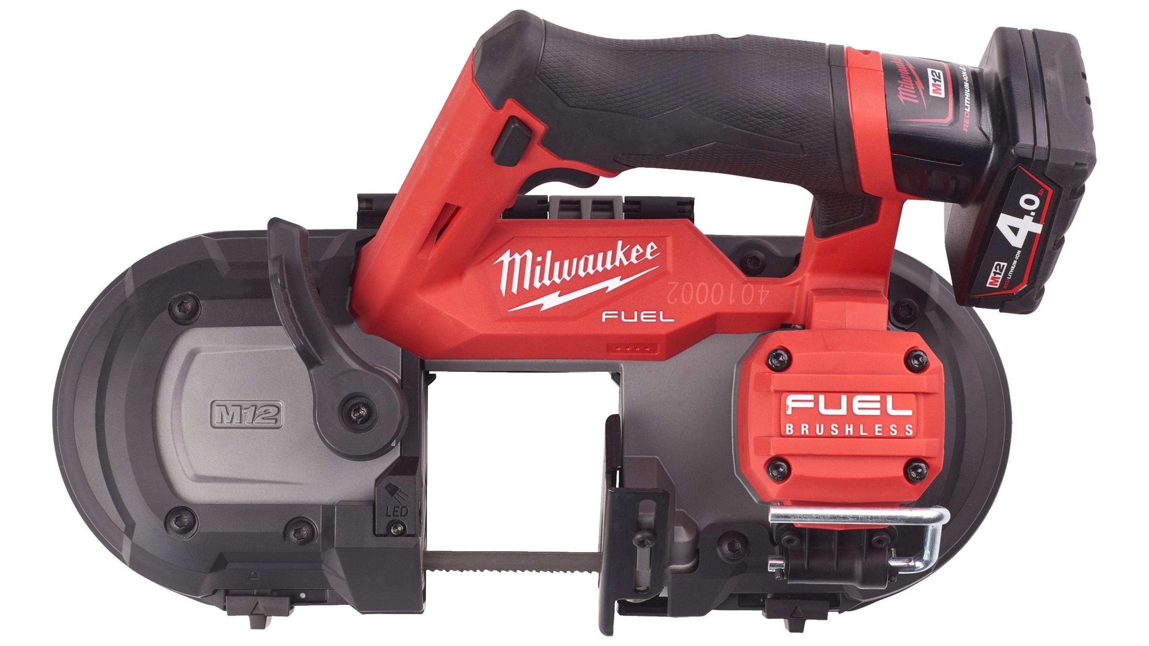 Аккумуляторная ленточная пила Milwaukee M12 FUEL FBS64-402X