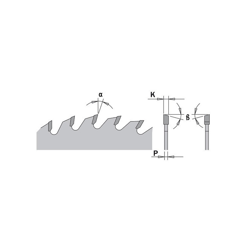 Диск пильный 120x20x1,8/1,0 10° 15° ATB Z=40 CMT 292.120.40H