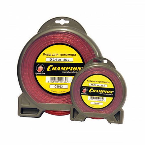Champion Инструмент и оборудование Мононить витая, сечение крест